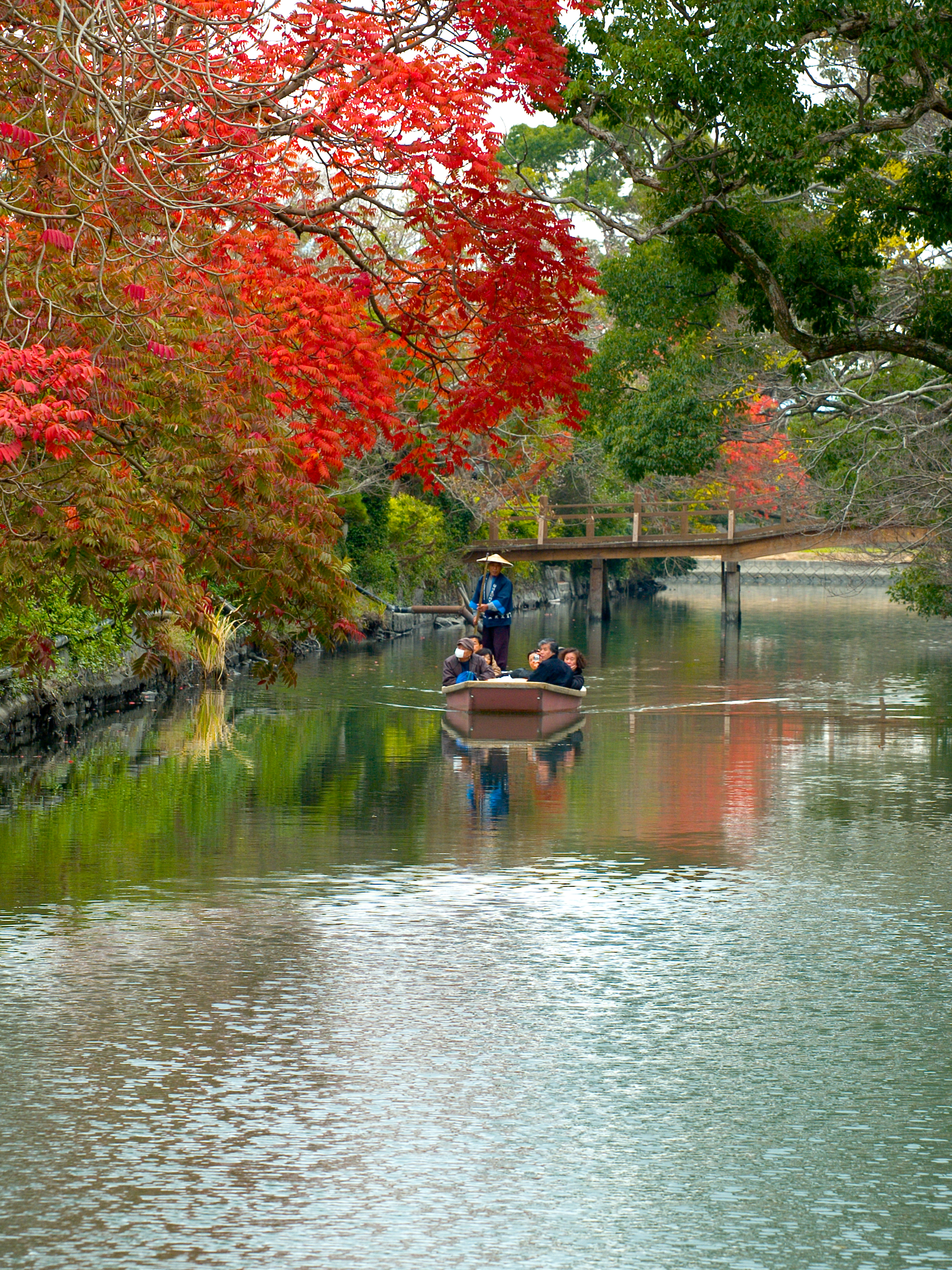 The image of Dazaifu and Yanagawa river rafting Taxi Tour (Duration: 7 hours)